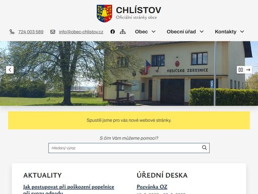 obec chlístov