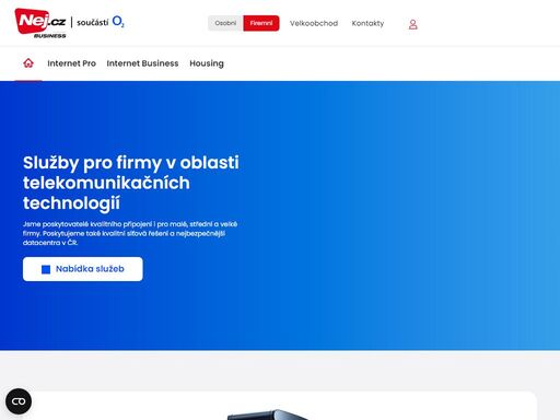 služby pro firmy v oblasti telekomunikační technologie ? internet, hlasové služby a síťová řešení | jsme vám nejblíž