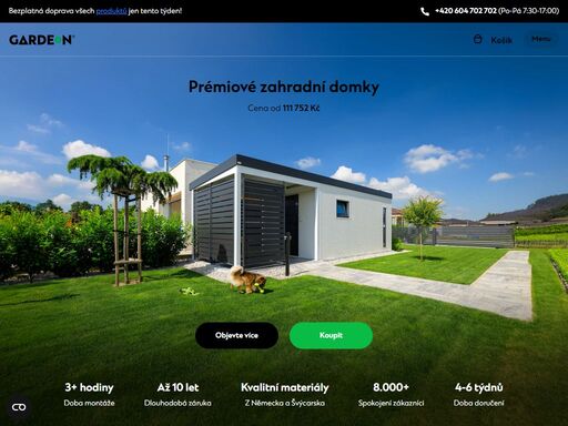 why prefab garden houses?