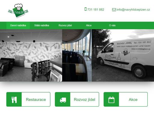 restaurace na vyhlídce