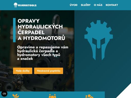 opravy hydraulických čerpadel a hydromotorů za výhodné ceny vám poskytuje společnost gladiatools, s.r.o. slušovice u zlína.