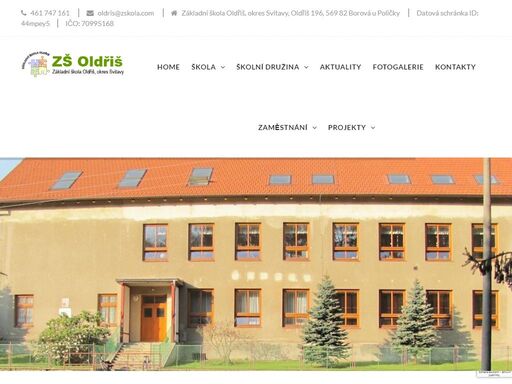 základní škola oldřiš, okres svitavy