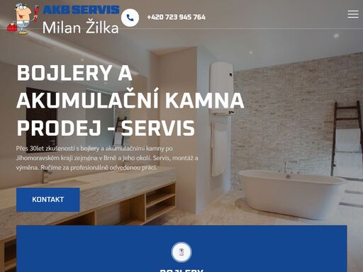 bojlery brno, akumulační kamna brno - prodej, oprava. milan žilka - brno, jihomoravský kraj