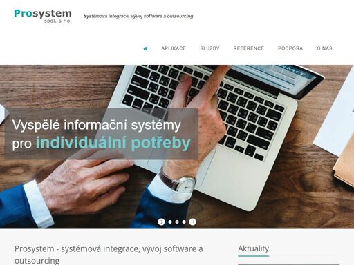 vývoj software, podnikvé aplikace a řešení, integrace, it infrastruktura, outsourcing.