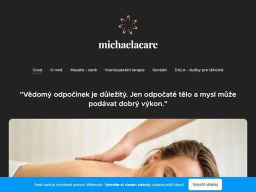 vědomý odpočinek je důležitý. jen odpočaté tělo a mysl může podávat dobrý výkon.