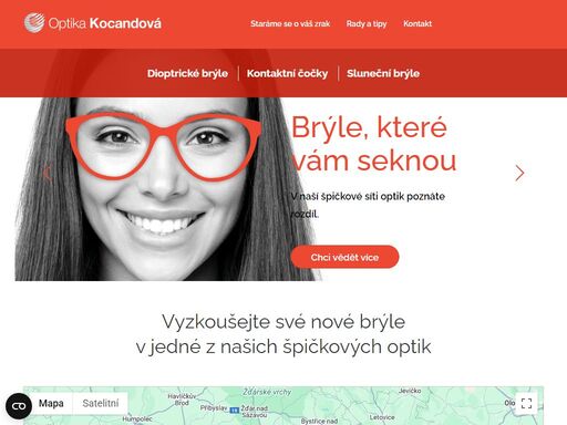 vyzkoušejte své nové brýle v jedné z našich špičkových optik