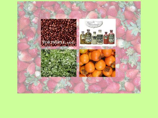for people, s.r.o. dovozce a distributor bio potravin