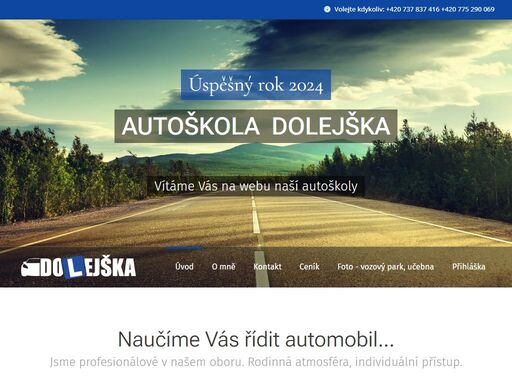 www.autoskola-dolejska.cz