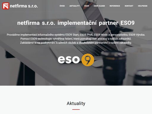 eso9 - procesně orientovaný informační systém. eso9 najde uplatnění v malých i velkých společnostech výrobního i obchodního charakteru.