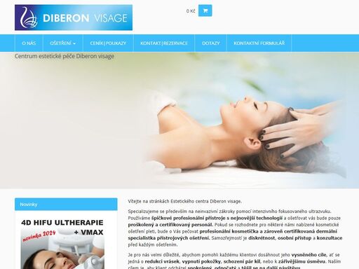 www.diberon-visage.cz