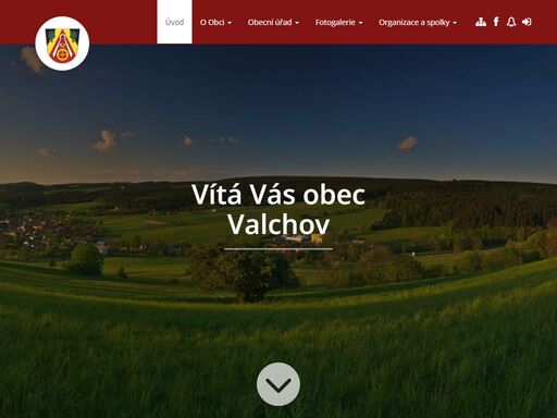 oficiální webové stránky obce valchov