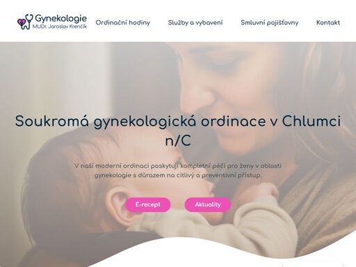 www.gynekologie-chlumec.cz