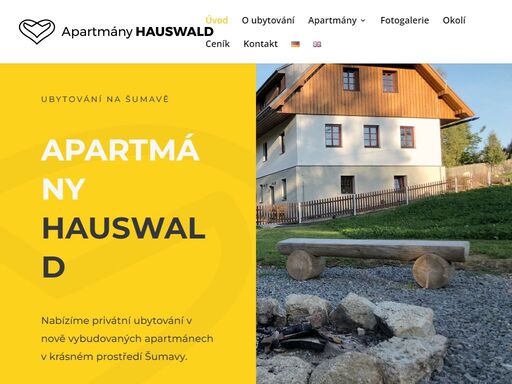 www.apartmanyhauswald.cz