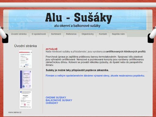 www.alu-susaky.cz