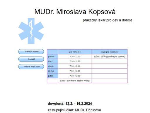 www.drkopsova.cz