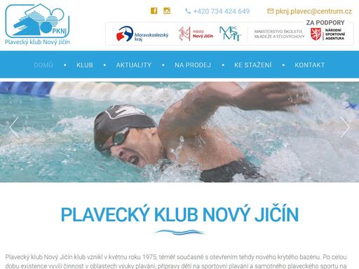 plavecký klub nový jičín klub nabízí výuky plavání, přípravy dětí na sportovní plavání a samotného plaveckého sportu na výkonnostní i vrcholové úrovni.