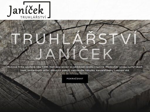 www.truhlarstvijanicek.cz
