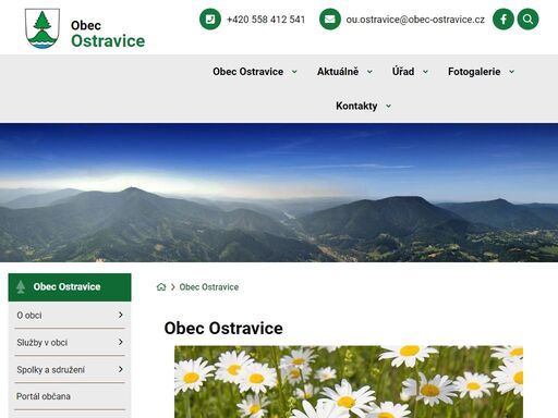 www.obec-ostravice.cz