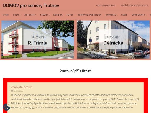 www.domovtrutnov.cz