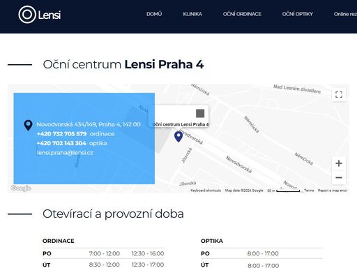 oční ordinace, oční lékaři, oční optika, široká a komplexní nabídka služeb, krátké objednací termíny. přijímáme nové pacienty. smlouvy se zdravotními pojišťovnami.