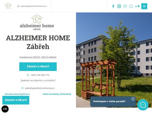 naleznete zde všechny informace, které potřebujete vědět o pobočce alzheimer home zábřeh. důležitá kontaktní čísla, novinky a reference.