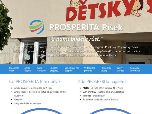 www.prosperitapisek.cz