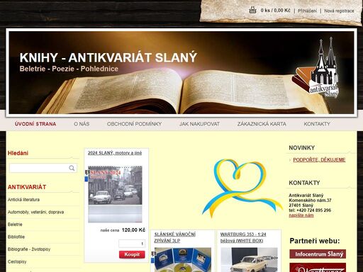 www.antikvariat-slany.cz