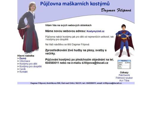 www.kostymyusti.cz