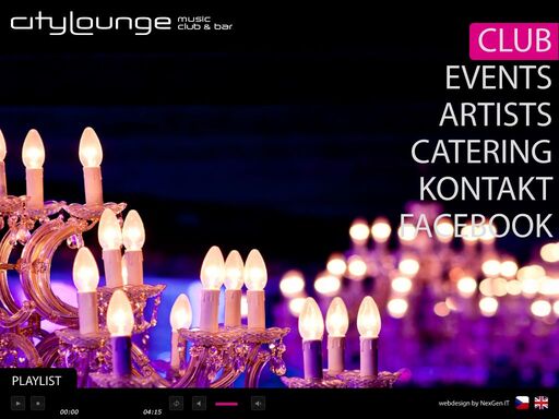 city lounge je nový koncept baru a tanečního clubu v srdci českého krumlova. mimo kvalitní parties nabízíme také catering a barmanskou show!