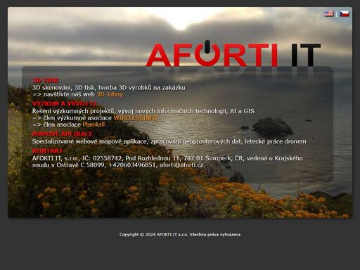 aforti it - 3d tisk, webdesing, it