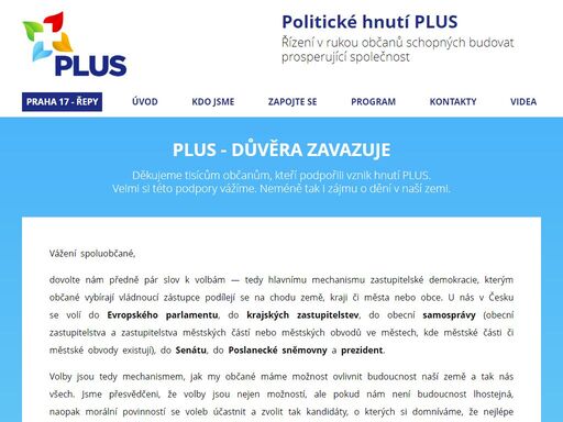 www.politickehnutiplus.cz