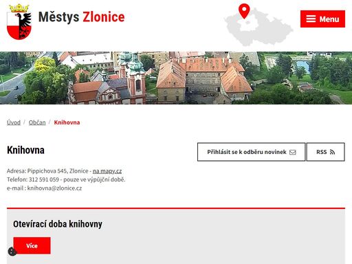 www.zlonice.cz/knihovna