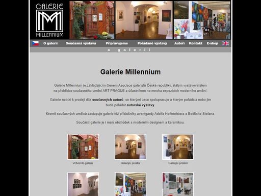 www.gallerymillennium.cz