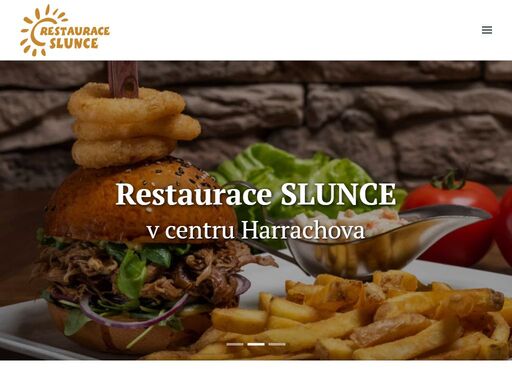 zavedená restaurace slunce nabízí místo, kde se snoubí příjemný interiér s tradiční gastronomií. hosté si mohou pochutnat na českých specialitách, ale i široké nabídce burgerů.