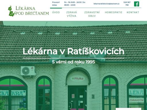 www.lekarnaratiskovice.cz