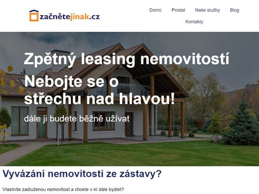 zpětný leasing vám pomůže vyplatit dluhy do 7 dní bez zkoumání registrů a příjmů. získejte až 90 % hodnoty nemovitosti a flexibilní splátkový plán.