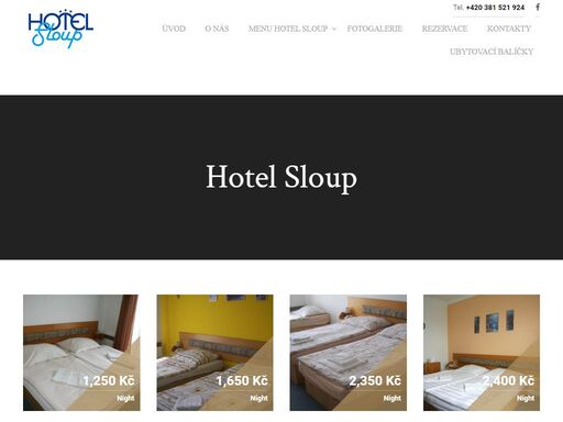 hotelsloup.cz