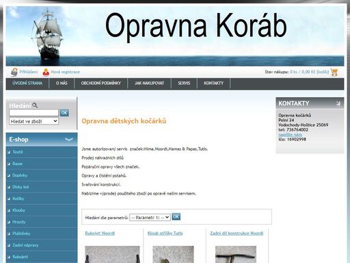 www.kocarky-korab.cz