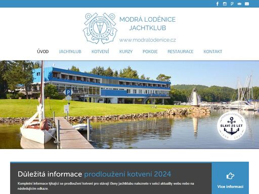 www.modralodenice.cz