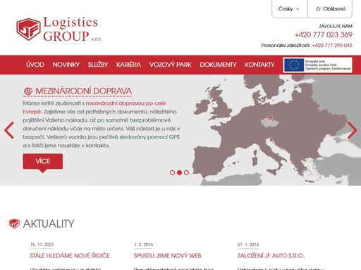 vnitrostátní i mezinárodní doprava, spedice, skladování a další služby v oblasti logistiky (hradec králové, pardubice)