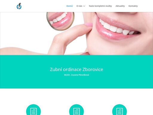 zubní ordinace zborovice- mudr. zuzana plesníková. poskytujeme kvalitní služby- preventivní stomatologická péče, léčebná stomatologická péče, záchovné