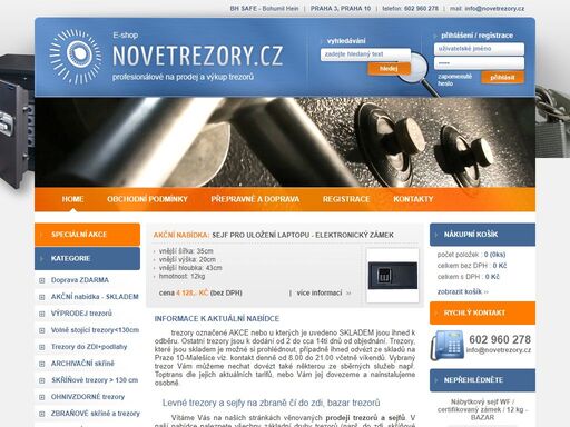 www.novetrezory.cz