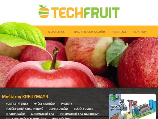 techfruit s.r.o. - technologie zpracování a skladování ovoce a zeleniny