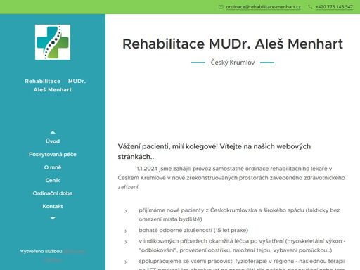 www.rehabilitace-menhart.cz