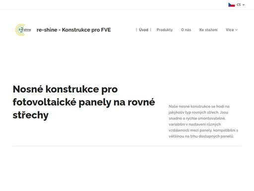 vyrábíme nosné konstrukce pro fotovoltaické panely na rovné střechy