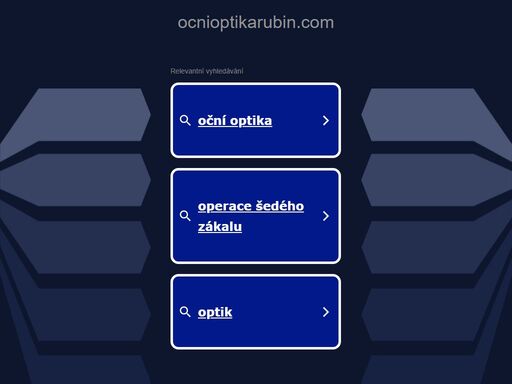 this website is for sale! ocnioptikarubin.com is your first and best source for all of the information you’re looking for. from general topics to more of what you would expect to find here, ocnioptikarubin.com has it all. we hope you find what you are searching for!