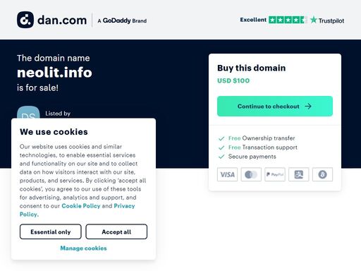 the domain name neolit.info is for sale. make an offer or buy it now at a set price.