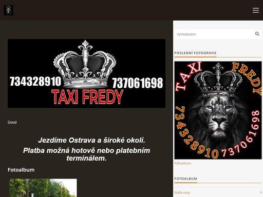 www.taxifredy.cz