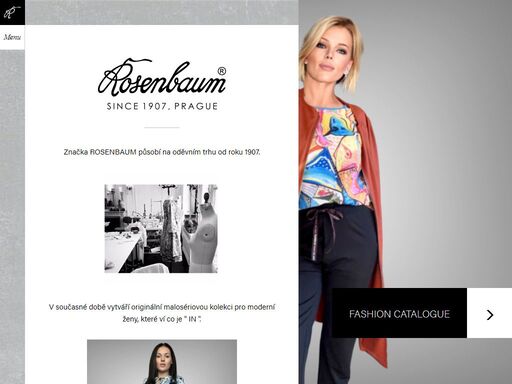 značka rosenbaum působí na oděvním trhu od roku 1907.