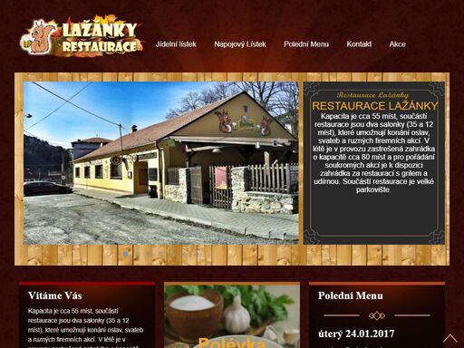 www.restaurace-lazanky.cz